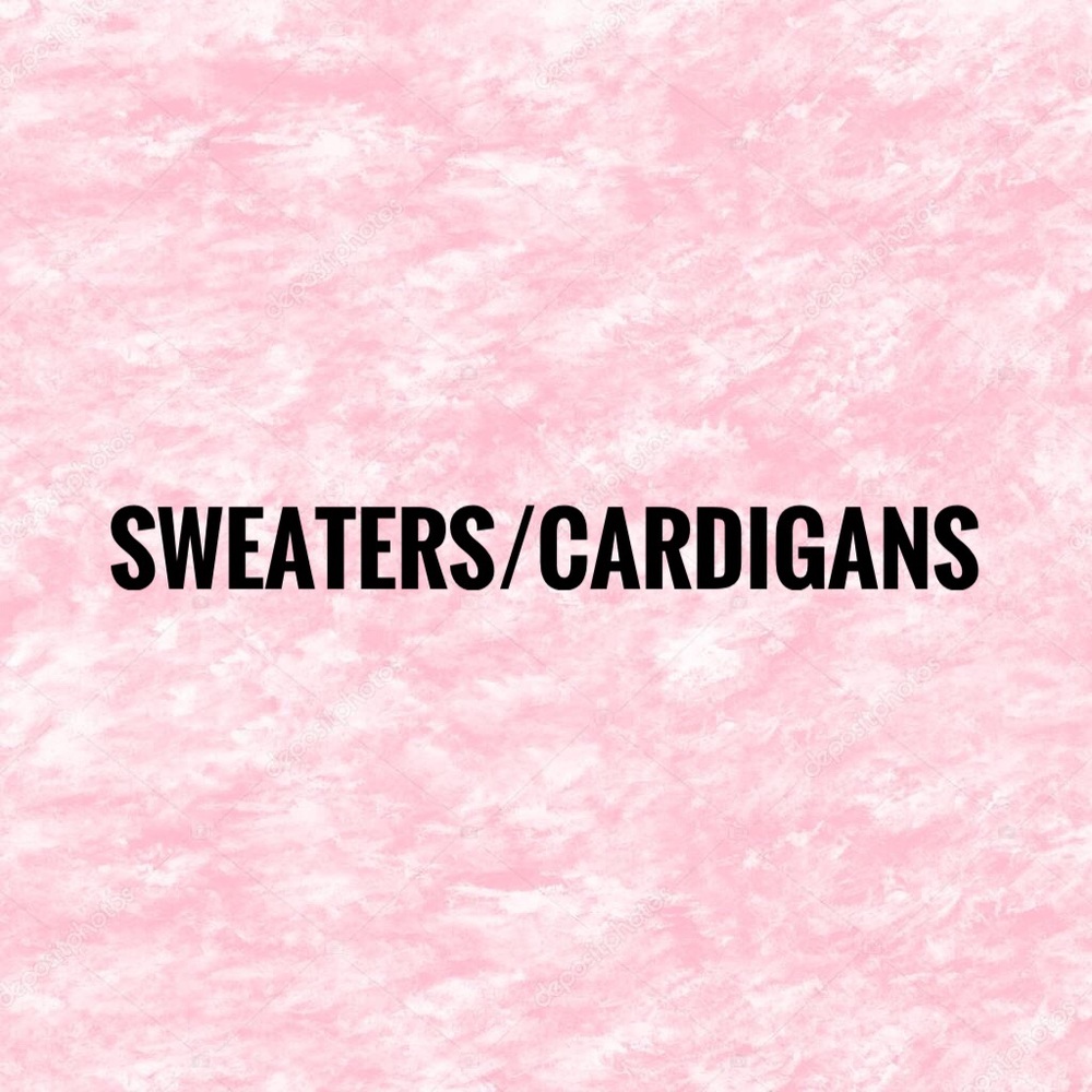 SWEATERS AND CARDIGANS